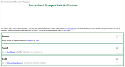 Desktop Screenshot of iraptranstats.net